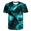 Футболка Vast Universe Galaxy Graphic, летняя модная мужская футболка с 3D-принтом, повседневная футболка в стиле хип-хоп с круглым воротником