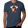Johnstown Tomahawks Logo TShirt Outdoor Sports Short Sleeve Top