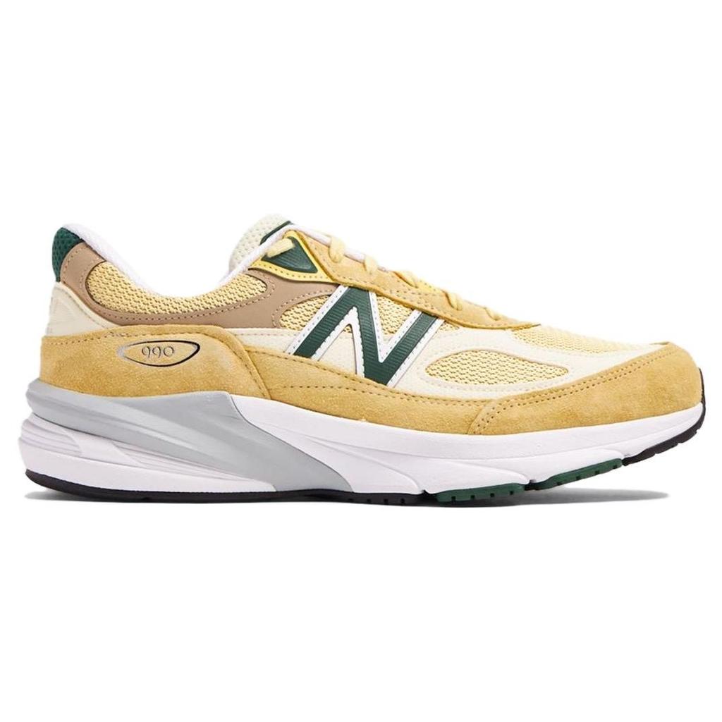 Кроссовки унисекс Teddy Santis x New Balance 990v6 Сделано в США Сера Желто-лесной зеленый U990TE6
