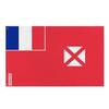 Drapeau - Wallis-et-Futuna - 96 X 144 Cm - Polyester - Recto/verso - Œillets En Fer