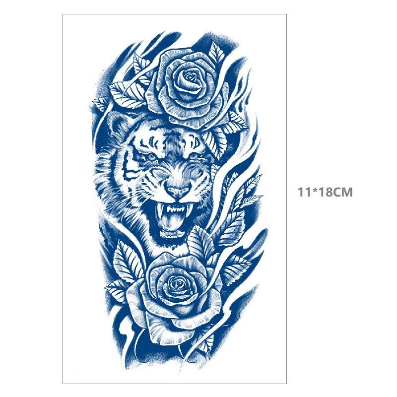 Death Ray прямые неотражающие сок травяные татуировки наклейки линии водонепроницаемые стойкие мужчины и женщины постепенные изменения наклейки