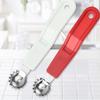 4pcs Stainless Steel Fruit Corer Tool Plastic Handle with Hole Vegetable Corer Easily Remove Portable Tomato Stem Remover