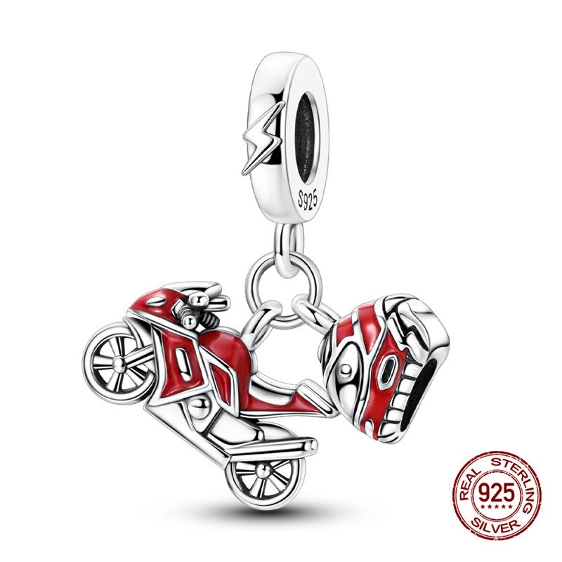 Charms Copper Off-Road Vehicle Series Charms Beads Fit 3Mm Original Bracelet Women Pendant Bead Diy Jewelry Gifts