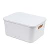 Удобный пластиковый ящик для хранения кухонных мелочей Легко чистить и хранить
