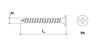 Drywall screws for wood KSGD-42090 (250)