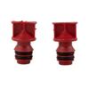 2pcs Air Compressor Oil Breather with 17mm Male Thread Diameter Plastic Material for Air Compressor Applications