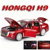 1:32 HongQi H9 M4 Модели Игрушечных Машинок Симуляторы Из Сплава Литье под Давлением Двери Открываются Оттянуть Назад Изысканный Салон Звук Свет для Подарков Детям