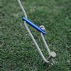 Aluminum Alloy Wind Rope Buckle 7MM 2 Hole Outdoor Camping Hiking Tent Canopy Shelter Guy Line Cord Adjuster Cord Tensioner Fastener