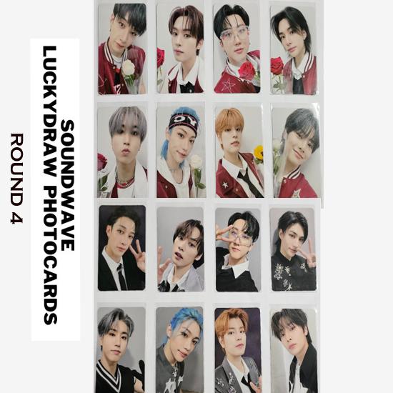 Stray Kids Фотокарточки с 5 звездами счастливого розыгрыша