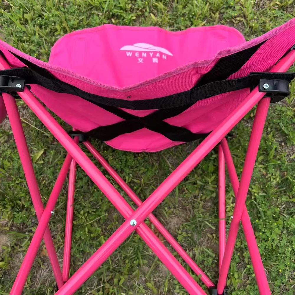 Folding Portable Moon Chair - Adjustable Backrest Camping Chair for Beach, Picnic, Fishing & Outdoor Sketching