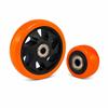 High Load Capacity Trolley Wheel Double Bearings Replacement Wheel  Heavy Duty Application