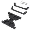 For 1/10 RC Crawler Car Carbon Fiber Chassis Skid Plate Transmission Plate Upgrade Part For Axial SCX10 Capra 1.9 UTB F9