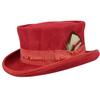Solid Wool Top Hat Solid Sheep Felt Hat Stylish Wool Top Hat