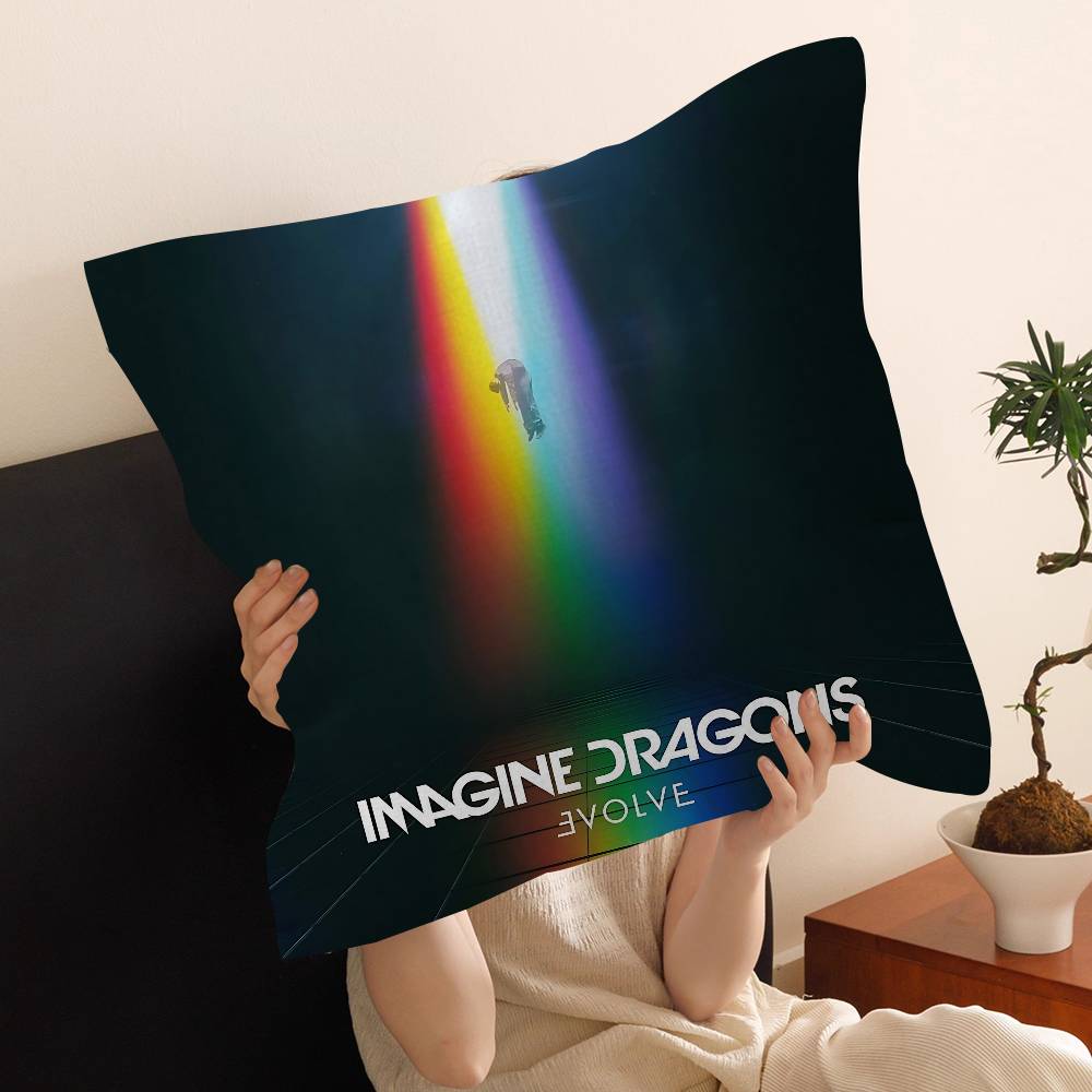 Hot Music I-Imagine D-Dragons Cushion Cover Decorative Pillow Sofa Home Decor Case Pillow Cases