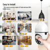 WiFi HD Rotating Light Bulb Camera: Wireless Monitor with Exclusive Hot-Selling Features