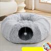 Туннельное гнездо для кошек зимой Теплый закрытый Чувство безопасности Может быть отсоединен Моющийся Морозостойкий Утолщенный Устойчивый к царапинам Товары для кошек зимой