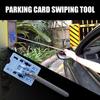 Выдвижной держатель карт, парковочный рычаг, считывающий карты, для парковки автомобиля из нержавеющей стали