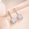 ZAKOL Luxury Teardrop Cubic Zirconia Dangle Earrings For Women Sparkling Crystal Earrings Bridal Wedding Party Jewelry Gift
