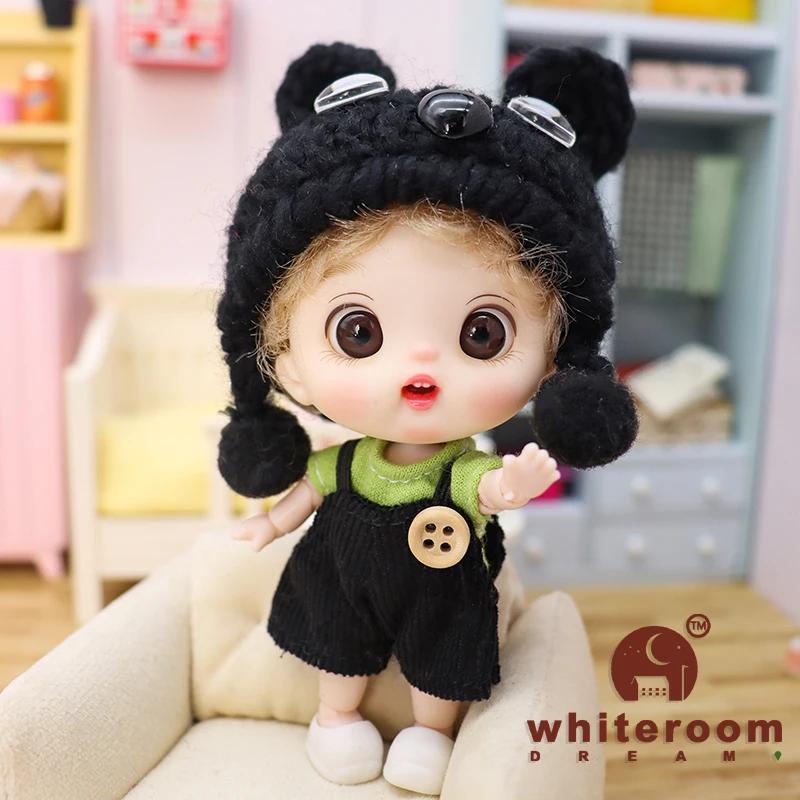 Мини-куклы BJD 10 см для девочек, милый брелок для сумки, аксессуары, тело, одежда для кукол BJD, игрушки для детей, малышей, праздничный подарок