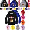 Roblox Nose Red Childrens Cartoon Print Hoodie Sweater Long Sleeve Tops