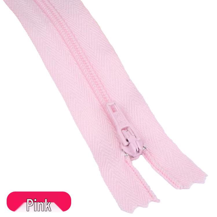 Three Force Short 20CM Nylon Zipper for Dress Pants - Colored Closed-End Fly Zipper Fabric Accessory