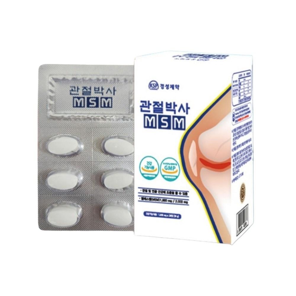 Kyungsung Pharmaceutical Joint Doctor МСМ Диетическая Сера Здоровье Суставов и Хрящей Функциональная Добавка 1 Коробка (36 таблеток)