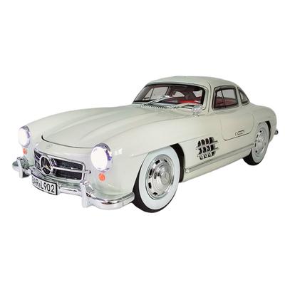 Mercedes-Benz 300SL Gullwing Coupe 1:Литой металлический модельный автомобиль в масштабе 1:24 - Белая версия