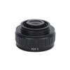 0.35X 38mm C Mount Lens Adapter Tube Microscope Accessory for Trinocular Stereo Microscope