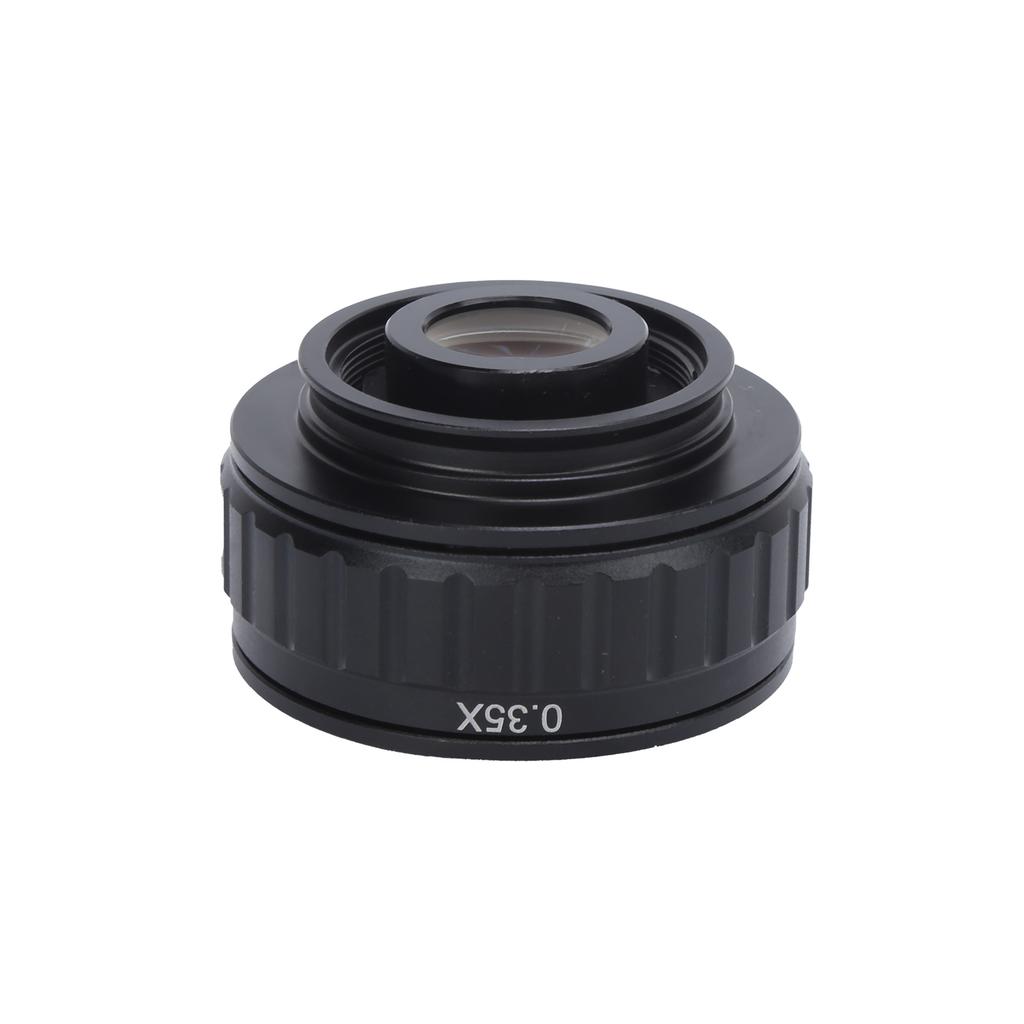 0.35X 38mm C Mount Lens Adapter Tube Microscope Accessory for Trinocular Stereo Microscope