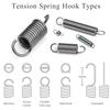 1PCS Pilates Allegros 2  Reformer Spring Pilates Reformer Music Wire Steel Tension Spring  With Hook