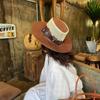 Сетчатая шляпа-панама от солнца с широкими полями, защита от солнца, шляпа рыбака, модные шляпы в стиле вестерн, ковбойские шляпы, женские