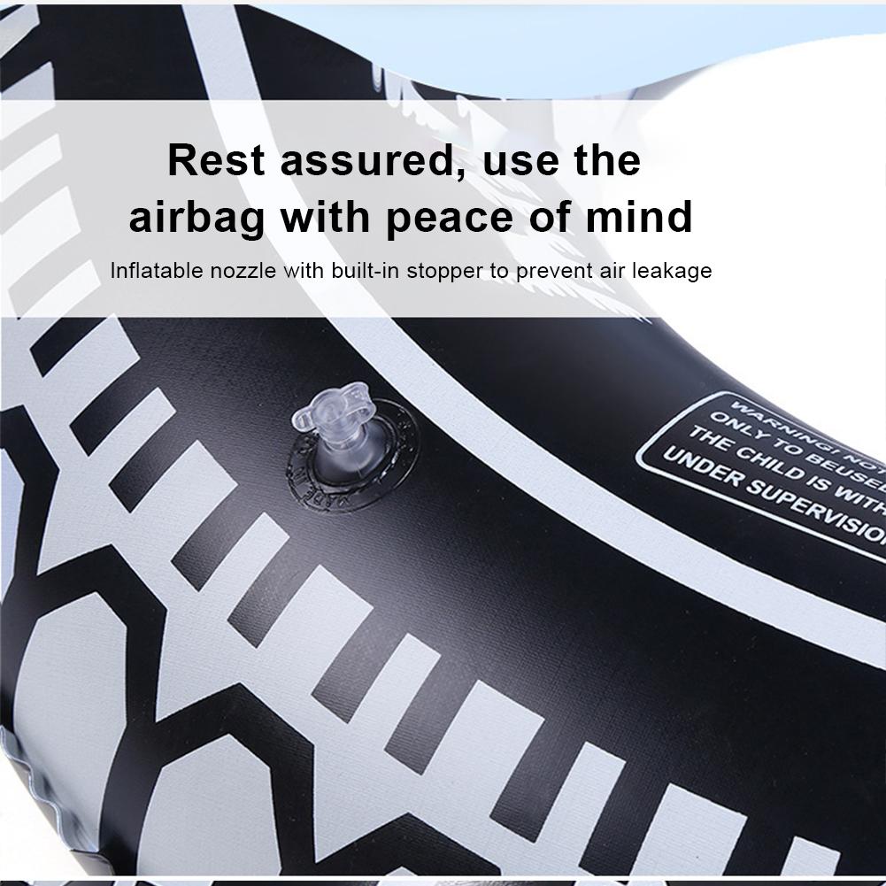 Tire Pattern Inflatable Swimming Rings Thickened PVC Swim Float Tube Baby Swimming Floats Infant Pool Toys for Summer Pool Party