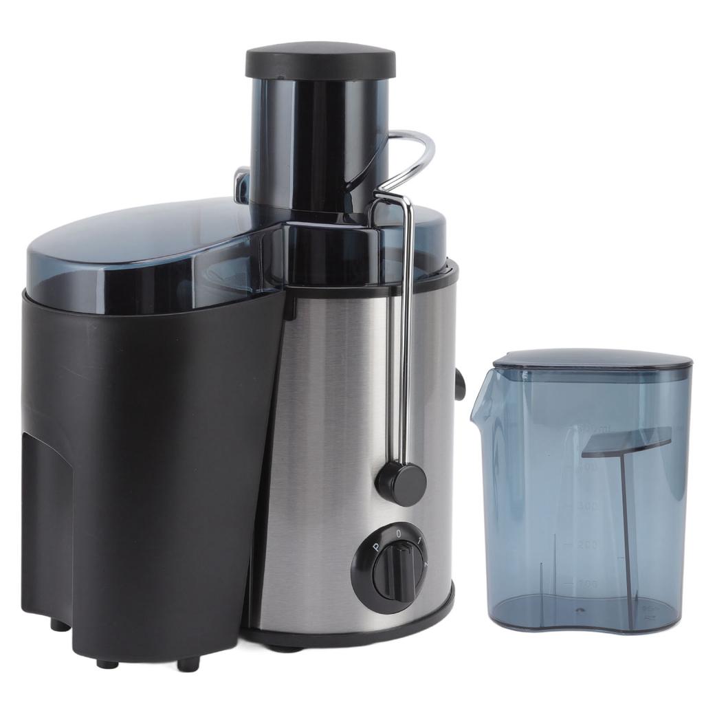 600W Electric Juicer Stainless Steel PP Juice Machine Fruit Vegetables Extractor Pulp Seperation