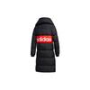 adidas Neo W Super Puffer Длинный свободный пуховик зимняя женская верхняя одежда черный EI4420