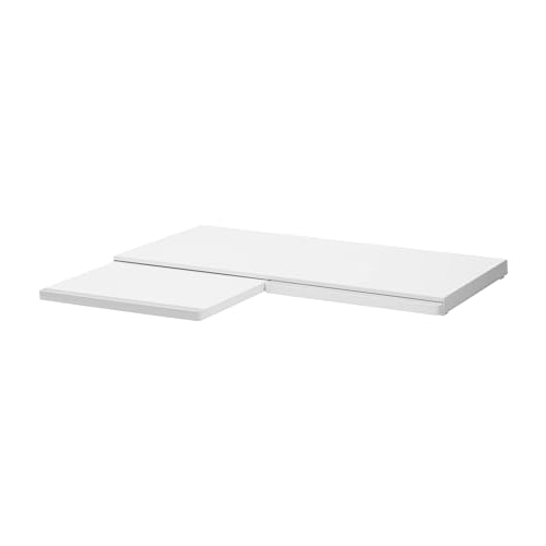 Yamazaki Tower Sliding Shelf, Wide Size, for Under-Appliance Kitchens (Fully Assembled, Only Stopper Installation Required), W80, White, W80 x D39.3-6