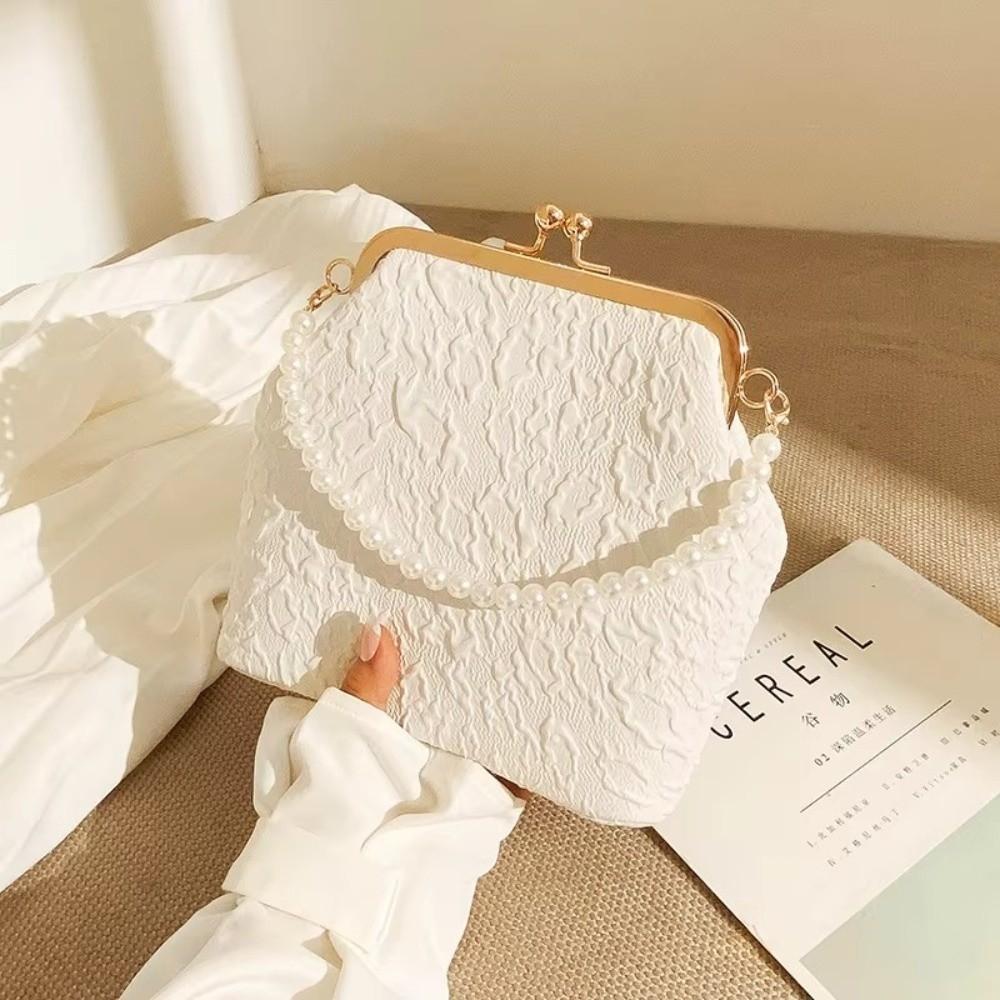 Cloth Chinese Style Crossbody Bag Solid Color Vintage Women's Handbag Lady/Girls
