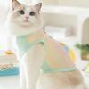Модный жилет-костюм для девочки с охлаждающей сеткой и защитой от солнца для чихуахуа, бишона, йорка, щенка - Легкая летняя футболка