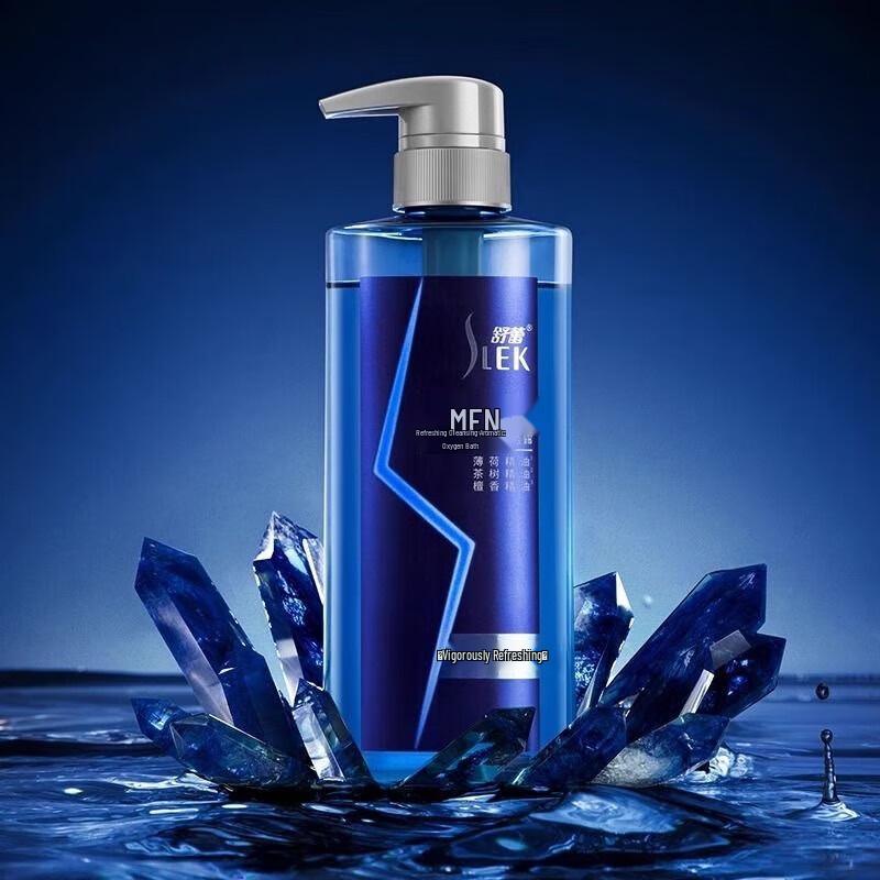 Shu Lei Men's Refreshing Anti-Dandruff Shampoo & Purifying Shower Gel Set