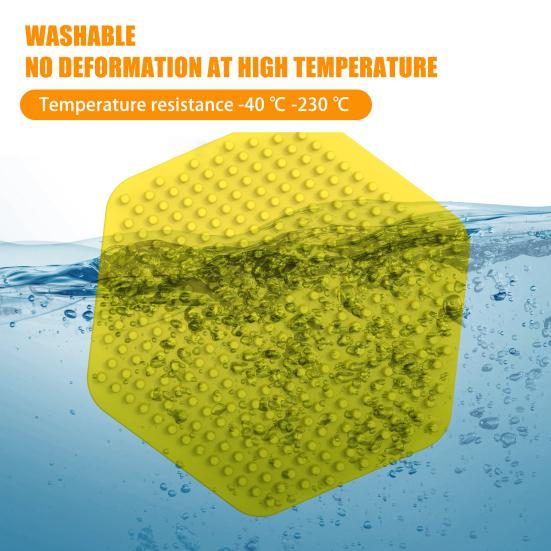 Hexagon Sensory Activity Board Calming Stress Relief Silicone Strip Fidget Toy Fine Motor Skill Development Kids Teens Adults Educational Busy Board