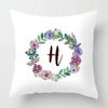 Home Decor Letter Pattern Pillowcase Bedroom Living Room Sofa Cushion Cover