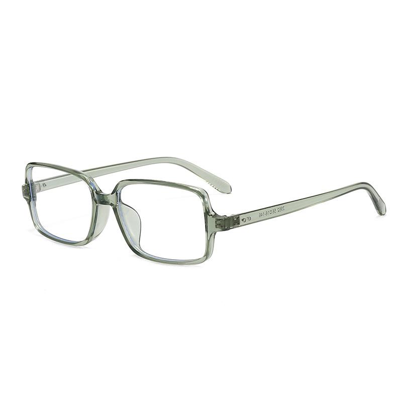 New retro square sunglasses, European and American fashion simple square rivet neutral sunglasses
