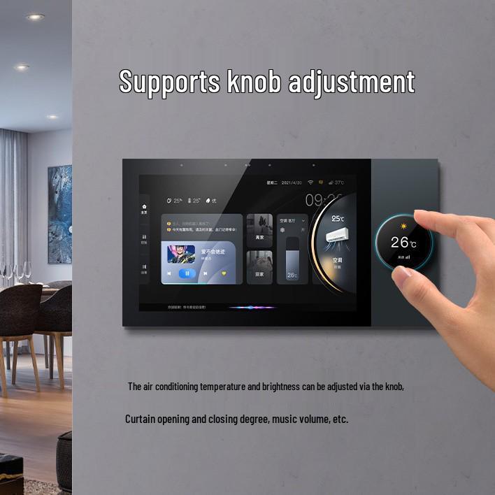 Graffiti Smart 7" ZigBee Шлюз Экран Центрального Управления Ручкой для Всего Дома