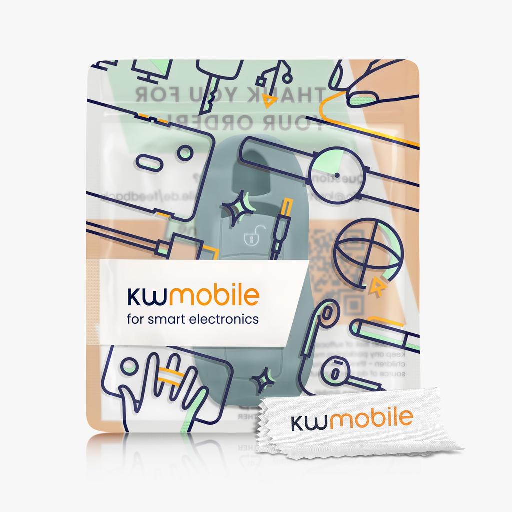 Чехол для ключа Porsche с тремя кнопками (Только модели, совместимые с бесключевым доступом) - Силиконовый чехол