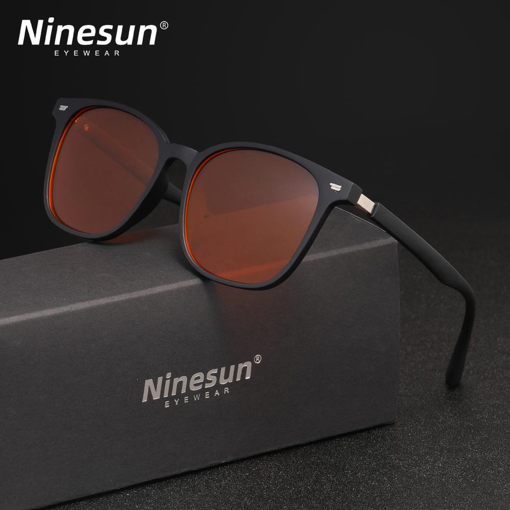 NINESUN Rectangle Blue Light Blocking Glasses Women Men Eyewear Anti Blue Ray Computer Relieve Fatigue Optical Lens Eyegalsses
