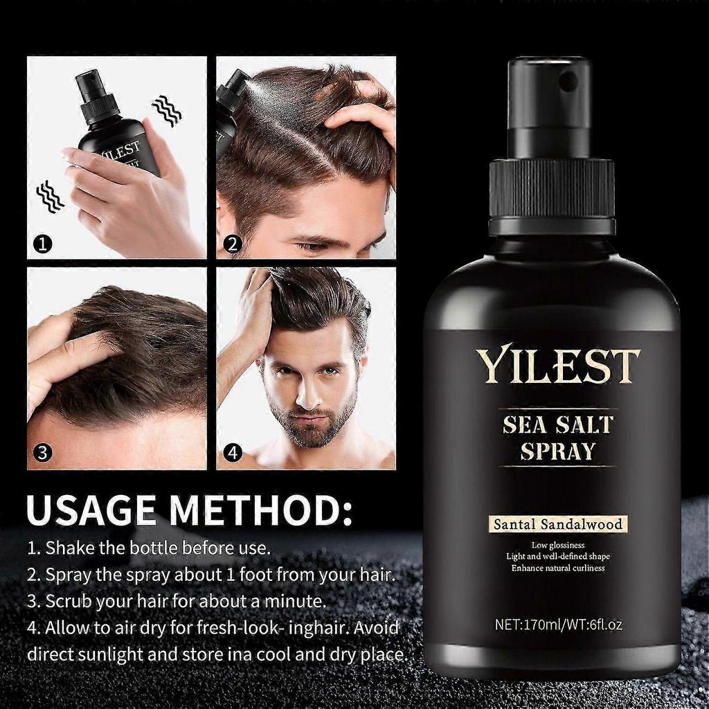 Sea Salt Volume Hair Spray for both Men and Women, Natural Thick and Volumizing Hair Look with Matte Finish and Natural Hold