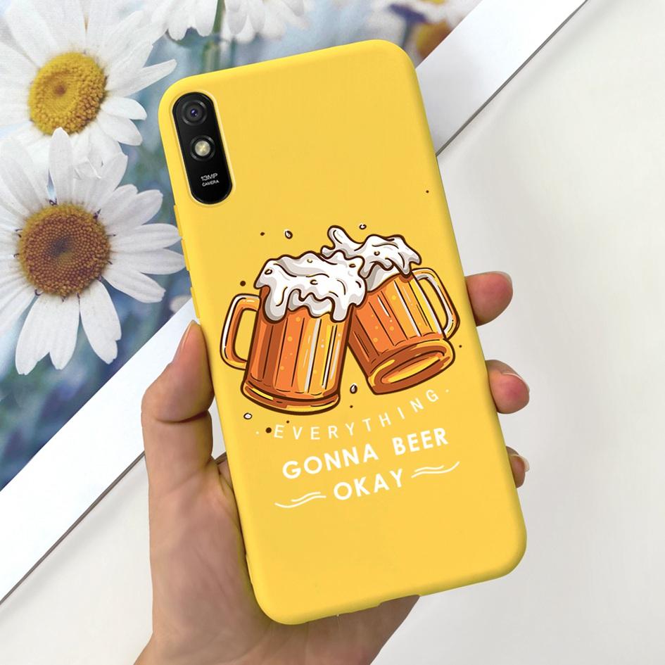 Для Xiaomi Redmi 9A Чехол Redmi 9AT Покрытие Модный Пейзаж Луна Мягкий Силикон Тонкий Funda Для Xiaomi Redmi 9i Redmi9i Спорт Coque