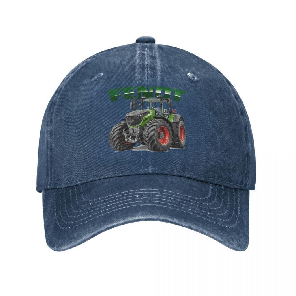 Fendt German Tractors Men Women Baseball Caps Farmer Farming Distressed Cotton Hats Cap Retro Outdoor Summer Snapback Cap