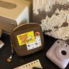 Косметичка Rilakkuma с мишкой-волной, женская, новая, портативная, для мелочей, дорожная, большой вместимости, сумка для хранения polaroid