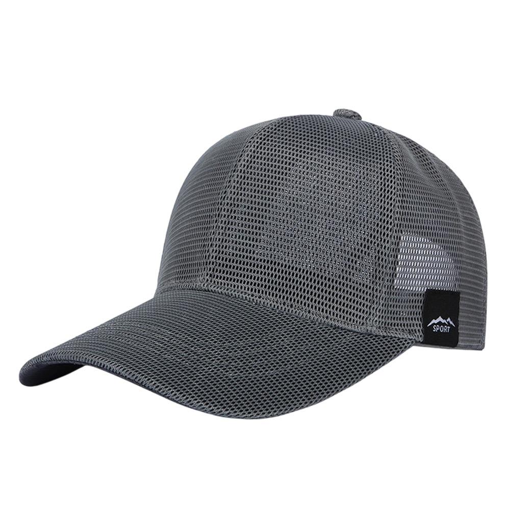 Summer Baseball Cap Full Mesh Snapback Hat Casual Sun Hat for Men Women