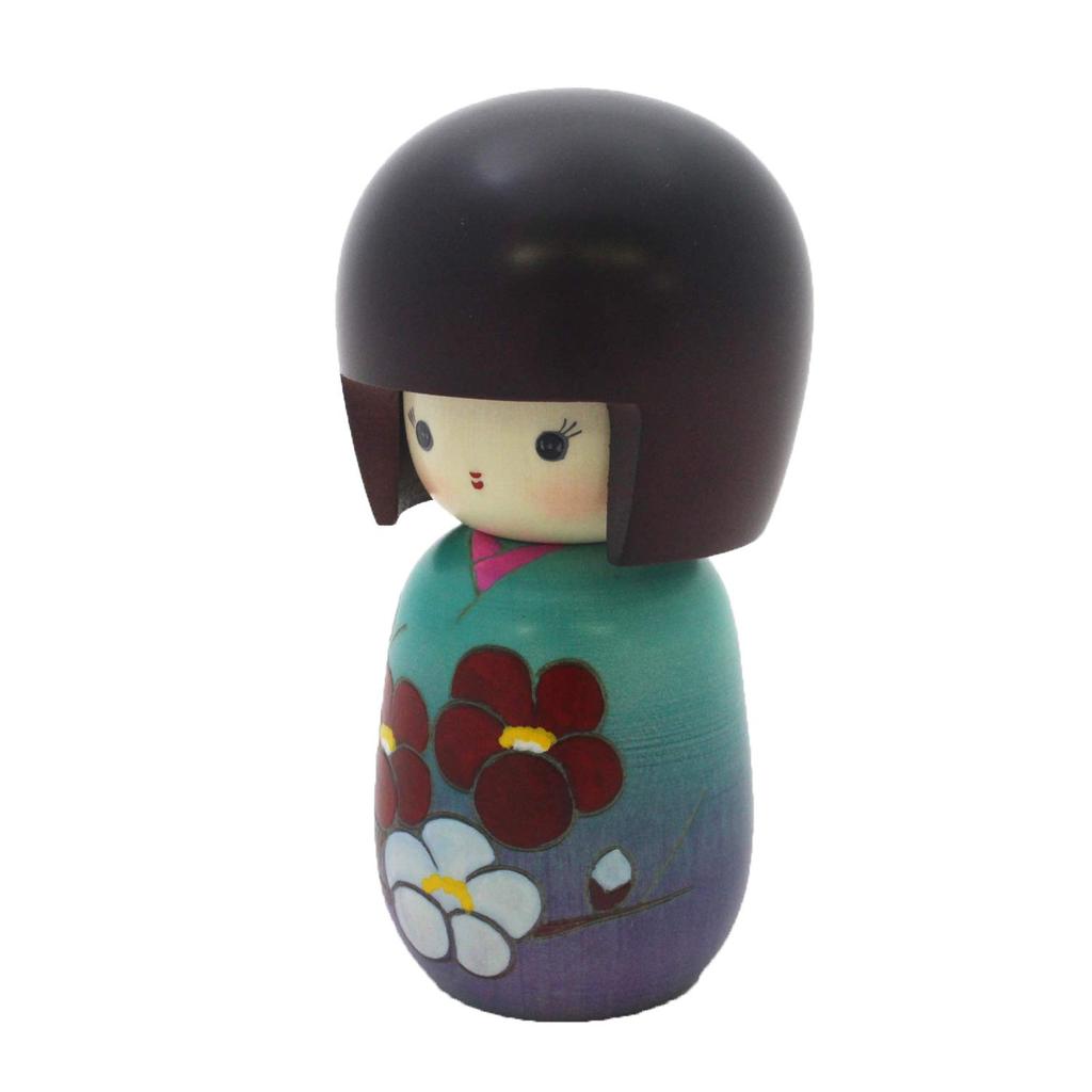 Creative Kokeshi Flower Calendar Minister Award Made by Masae Made In Japan (Plum) (Prime Winner, Fujikawa)